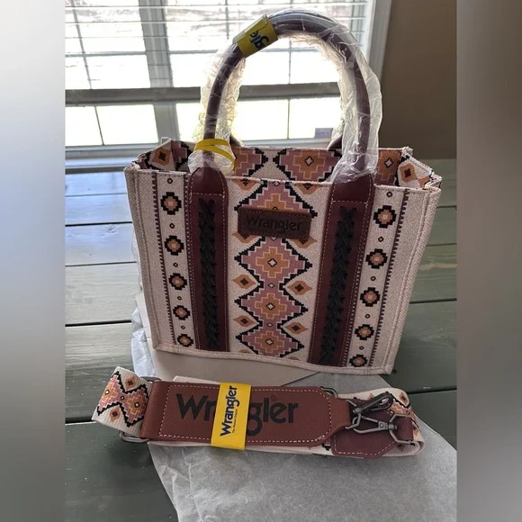Wrangler Southwestern Tote Handbag - Picture 10 of 15